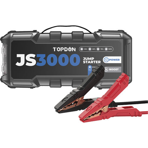 FLV595 - JumpSurge3000 Battery Jump Starter, Power Bank & Flashlight