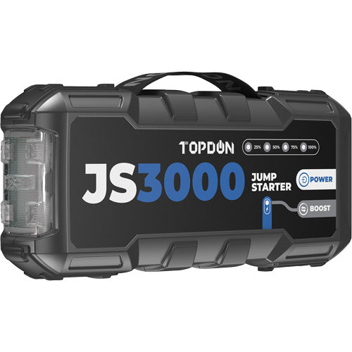 FLV595 - JumpSurge3000 Battery Jump Starter, Power Bank & Flashlight
