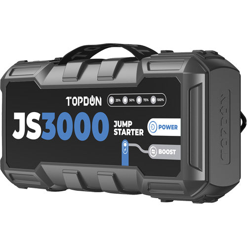 FLV595 - JumpSurge3000 Battery Jump Starter, Power Bank & Flashlight