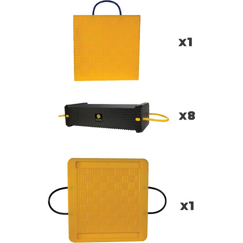 FLV730 - 10-Piece CribLok™ Composite Cribbing System Kit