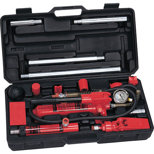 FLV883 - 4-Ton Capacity Collision/Maintenance Repair Kit with Cast Adapters