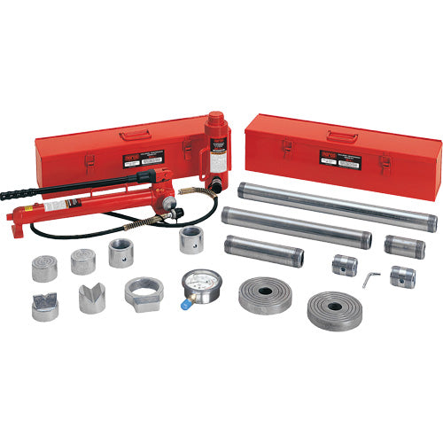 FLV887 - 20-Ton Capacity Collision/Maintenance Repair Kit with Forged Adapters