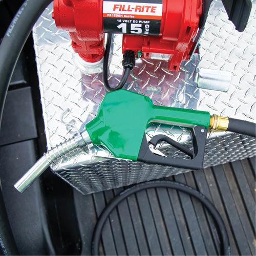 FLV900 - Green Automatic Gasoline Spout Nozzle