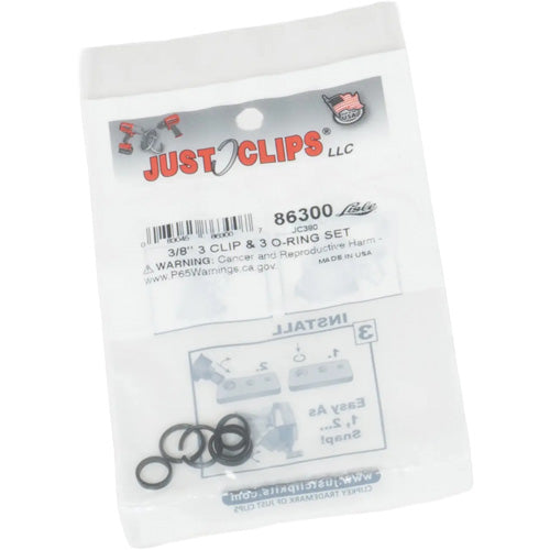 FLW007 - 3/8" Clips & O-Rings Set