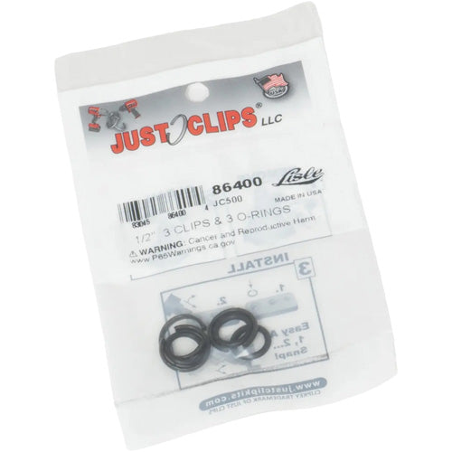 FLW011 - 1/2" Clips & O-Rings Set