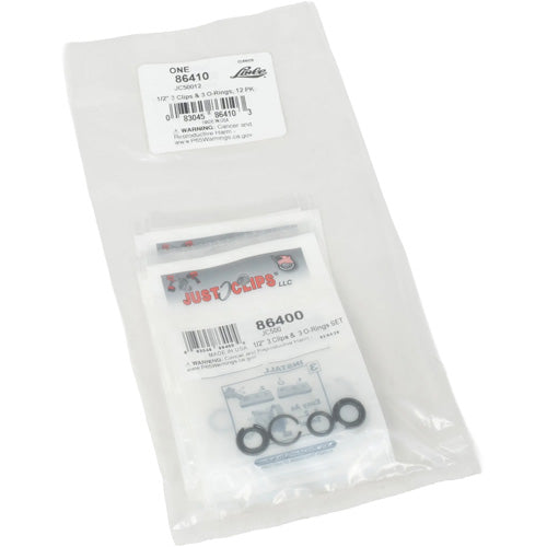 FLW012 - 1/2" Clips & O-Rings Set - Bulk