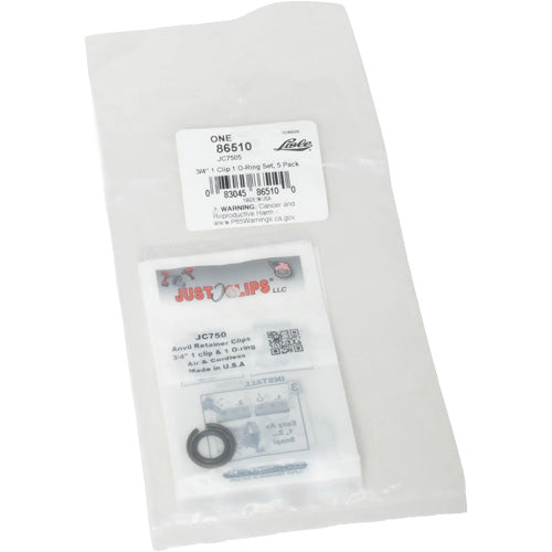 FLW016 - 3/4" Clips & O-Rings Set - Bulk