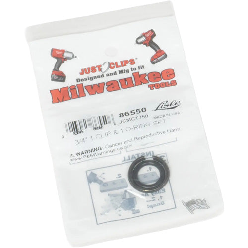 FLW017 - 3/4" Clip & O-Ring Set for Milwaukee