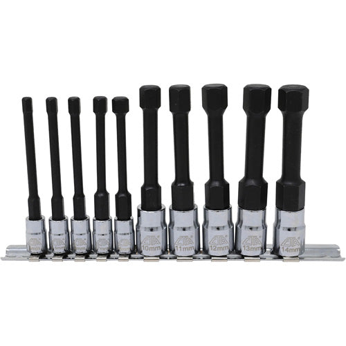 FLW064 - Metric Hex Socket Bit Set with Reduced Shank