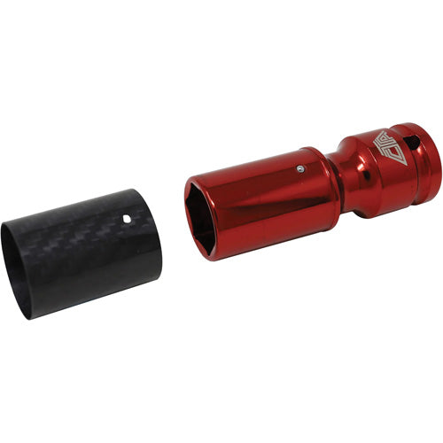 FLW068 - Metric Lug Socket with Carbon Fiber Sleeve