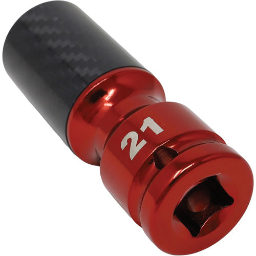 FLW068 - Metric Lug Socket with Carbon Fiber Sleeve