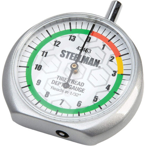 FLW153 - Dial-Type Colour-Coded Tread Depth Gauge