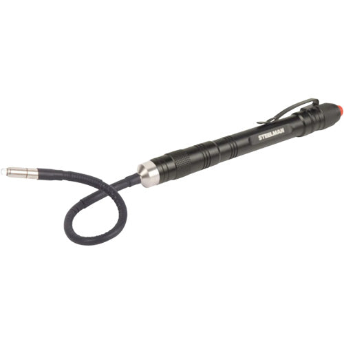 FLW210 - 12" Flexible Neck Pen Light with Pocket Clip