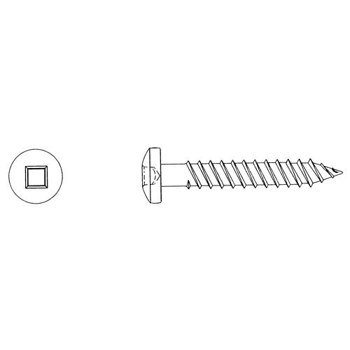 MMR281-Round Head Wood Screws