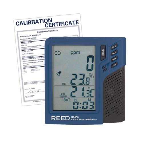 IB912-Carbon Monoxide Monitor with Temperature & Humidity (includes ISO Certificate)