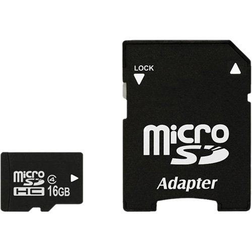 IC495-Micro SD Memory Card With SD Adapter 16GB
