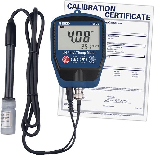 IC872-pH/mV Meter with Temperature with ISO Certificate