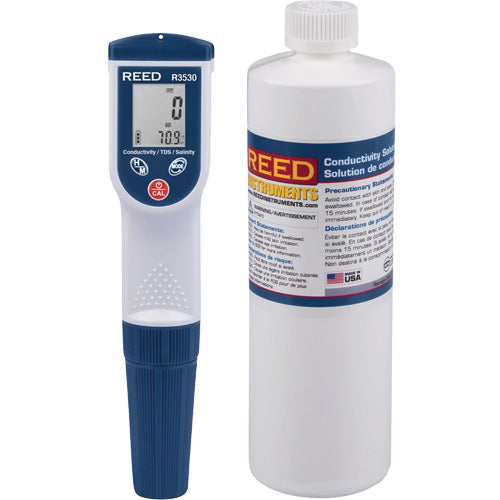 IC879-Conductivity/TDS/Salinity Meter & Solution Kit