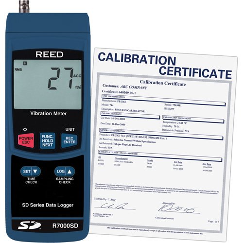 IC989-Data Logging Vibration Meter with ISO Certificate