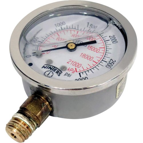 ID088-Stainless Steel Pressure Gauge