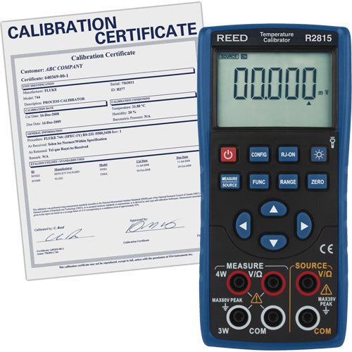 ID527-Temperature Calibrator with Traceable Certificate