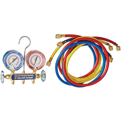 ID553 - Manifold Gauge Two-Valve Set for R-22/404A/410A