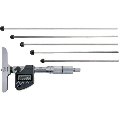 ID563 - Digital Depth Micrometer with Interchangeable Rod
