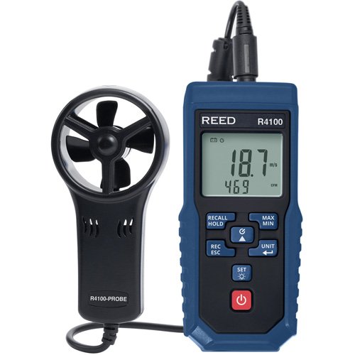ID566 - Vane Thermo-Anemometer with Air Volume