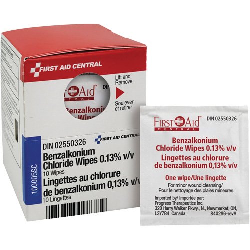 ID634 - SmartCompliance Refill Benzalkonium Chloride Wipes 0.13% v/v