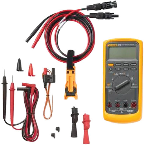 ID657 - Solar Tools Kit with 87V Industrial Digital Multimeter & TLPV1 Test Leads