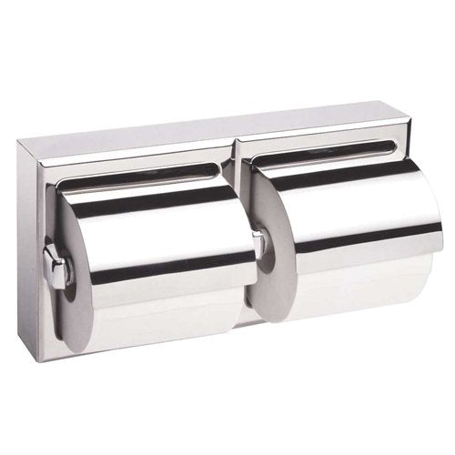 JB332-Two-Roll Toilet Paper Dispenser with Hoods