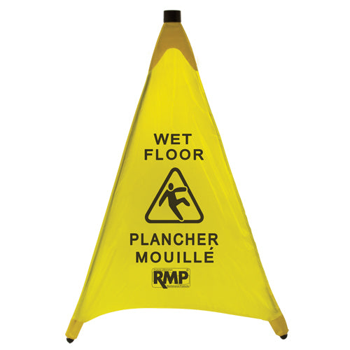 JI455-"Wet Floor" Pop-Up Safety Cone