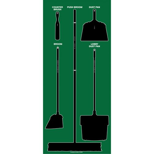 JK901-Ultra Aluma-Lite™ Dry Shadow Board (English Only)