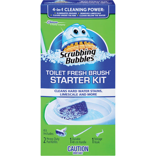 JM294-Scrubbing Bubbles® Fresh Brush® Toilet Brush Starter Kit