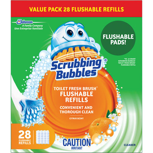 JM297-Scrubbing Bubbles® Fresh Brush® Toilet Brush Refills