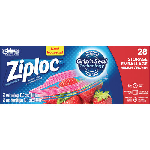 JM312-Ziploc® Storage Bags