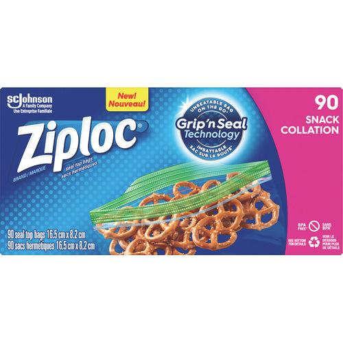 JM316-Ziploc® Snack Bags