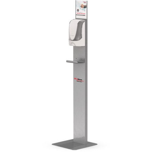 JM654-Touch-Free Hand Sanitizer Dispenser Floor Stand
