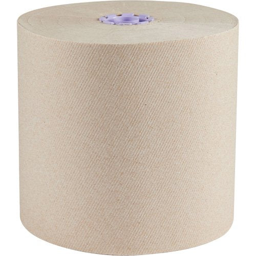JO169-Essential 100% Recycled Brown Hard Roll Towels