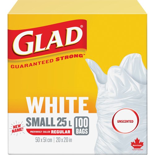 JP288-Small 25L Unscented Garbage Bags