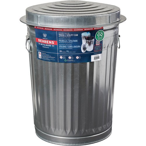 JP597-Trash Can with Lid