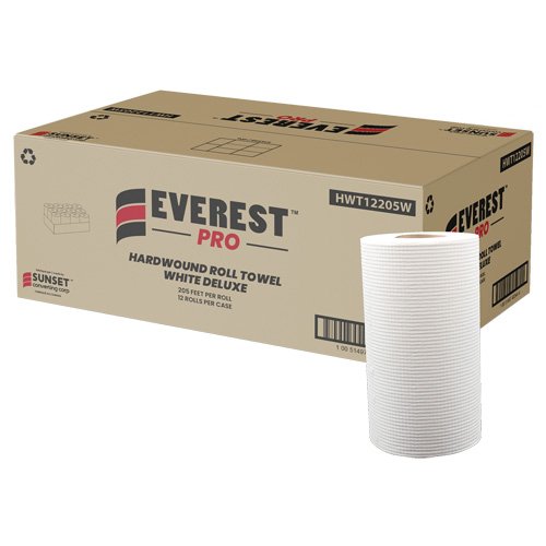 JP943-White Deluxe Hardwound Roll Towels