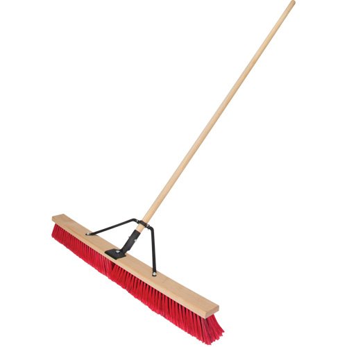 JQ459-Push Broom with Braced Handle