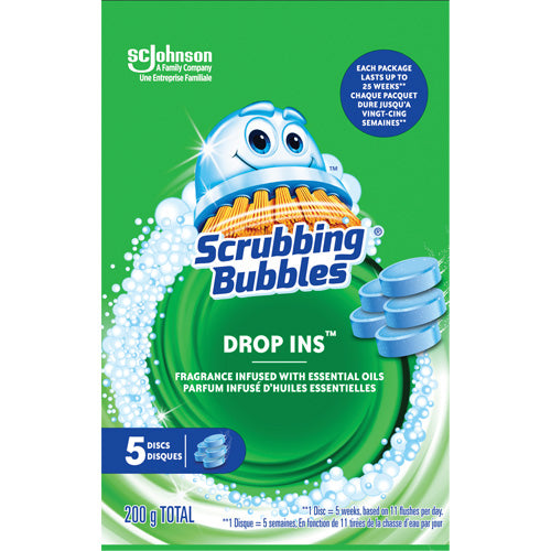 JQ492-Scrubbing Bubbles® Drop-Ins™ Toilet Cleaner Discs