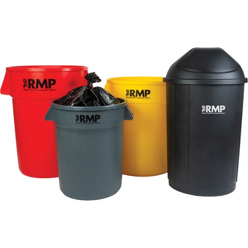 JQ753 - Half-Round Garbage Bin