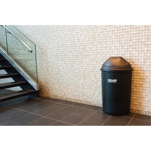 JQ753 - Half-Round Garbage Bin
