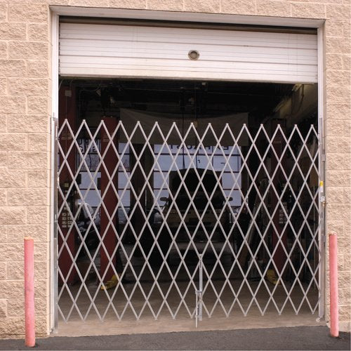 KA046-Galvanized Folding Security Gates