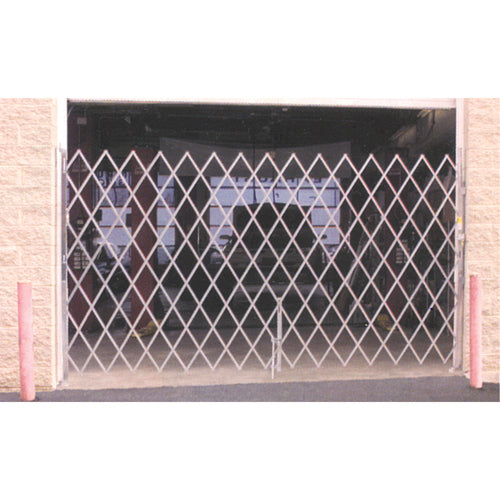 KA036-Galvanized Folding Security Gates