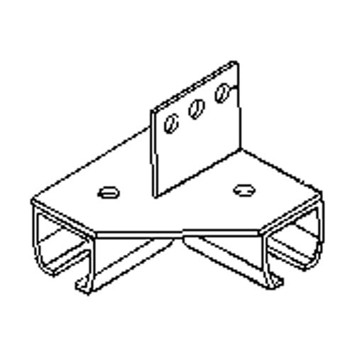 KB028-Beam Mount Curtain Partition 90° Corner Connector