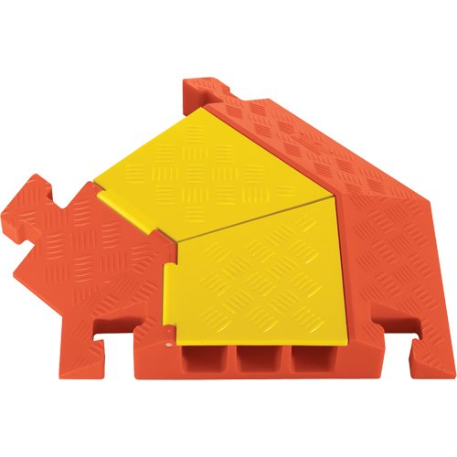 KH698-Linebacker® 3-Channel Heavy Duty Cable Protector - Left Turn